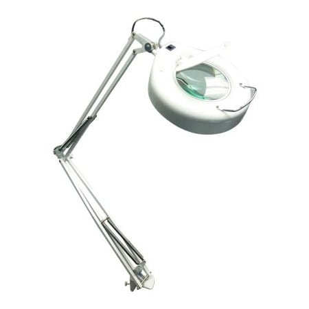 Magnifying Task Lamp, White, 5-Diopter